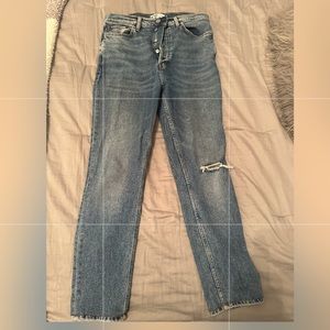 Re/Done Straight Jeans